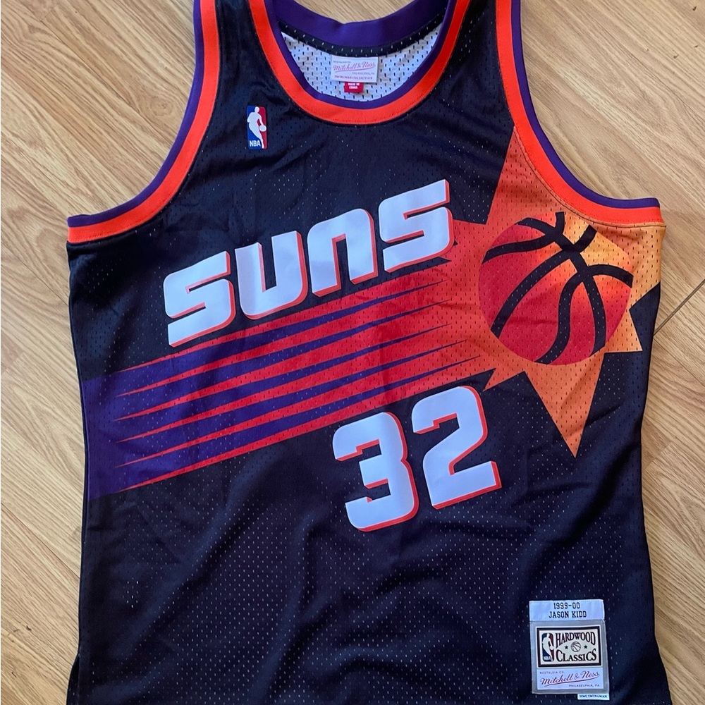New Mitchell & Ness Jason Kidd Phoenix Suns Basketball Jersey size 48(XL)